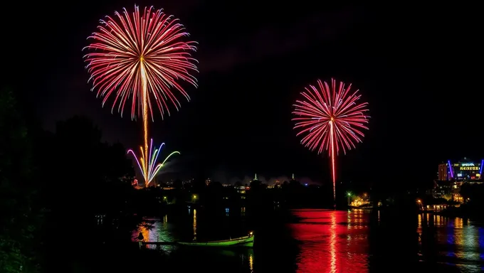 La exhibición de fuegos artificiales de Naugatuck 2025 ofreció un despliegue espectacular