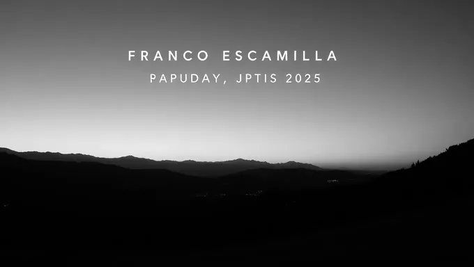 La experiencia concierto de Franco Escamilla 2025 se desvela