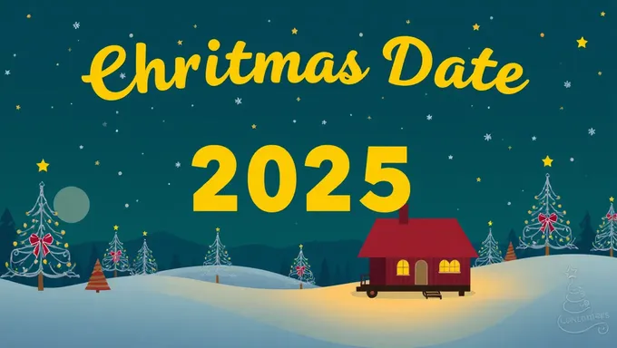 La fecha de Navidad 2025 está establecida para la celebración