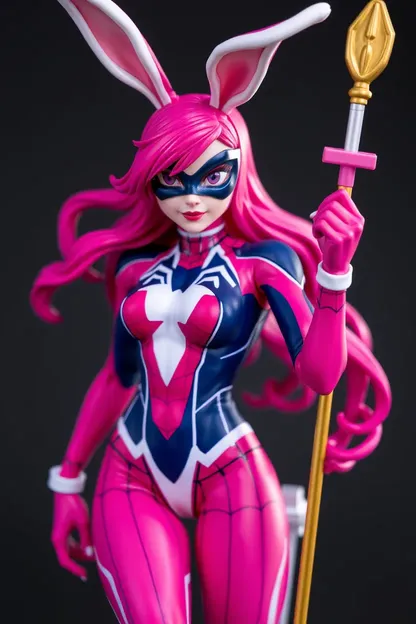 La figura de la niña araña Gwen Bunny