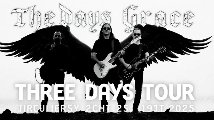 La gira de Three Days Grace 2025 se anuncia oficialmente