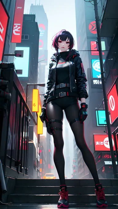 La historia cyberpunk de R34 de Rebecca se revela aquí