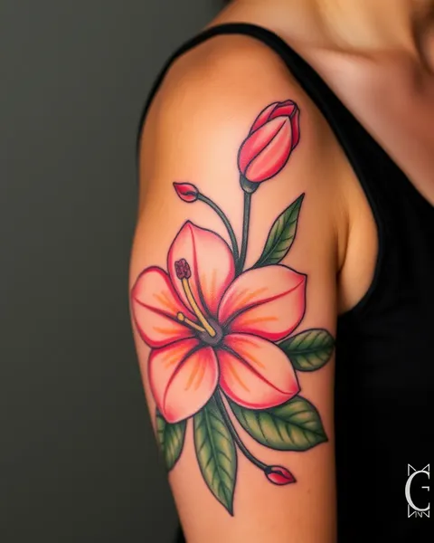 La historia detrás de un diseño de tatuaje de Plumeria