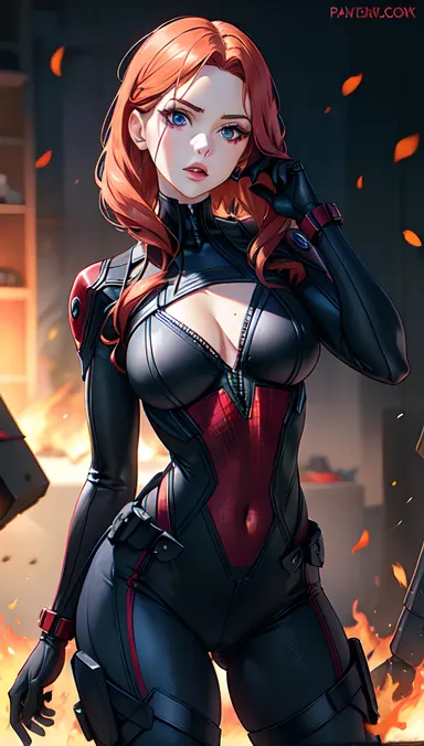 La identidad secreta de Black Widow R34