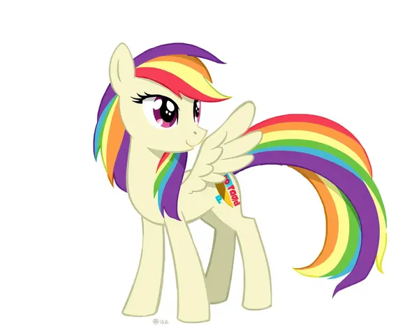 La imagen de PNG de Rainbow Dash no se ha descargado con éxito