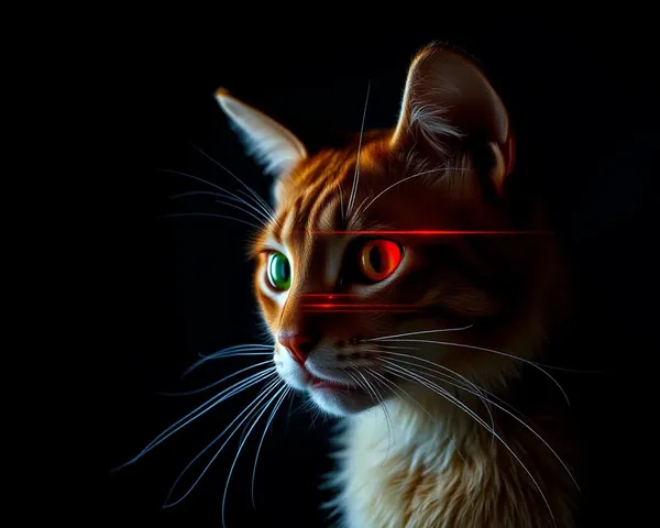 La imagen de Vega con un gato rojo de 51 Fotografía