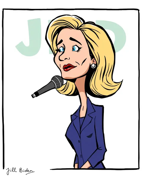 La imagen de dibujos animados de Jill Biden causa controversia en la política