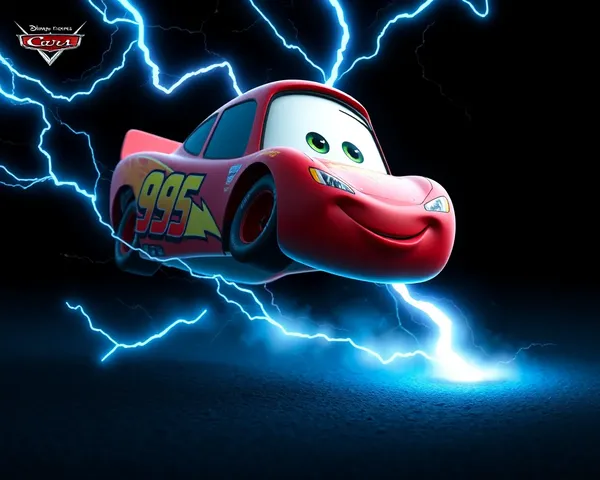 La imagen gráfica PNG del reloj de Lightning McQueen está disponible