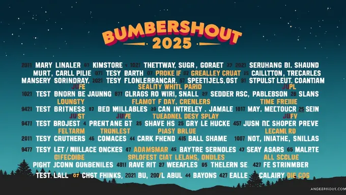 La lista de actuaciones de Bumbershoot 2025 se revelará pronto