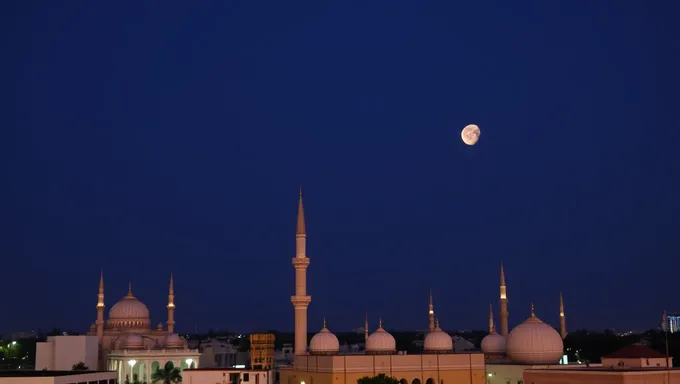 La luna de Shawwal de 2025 confirmada por astrónomos