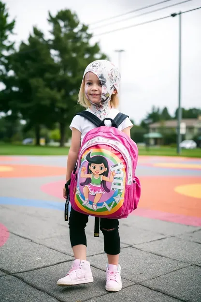 La mochila de Sprayground Pertenece a la Niña Feliz