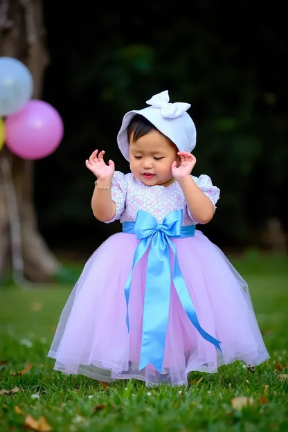 La niña pequeña desea una vida feliz