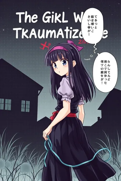 La niña que me traumatizó en manga inglés