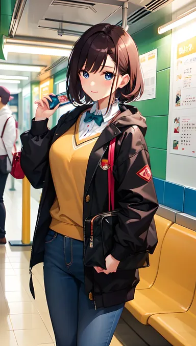 La obsesión de Haruka Sawamura con el hentai en el subte descubierta