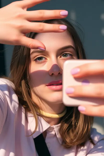 La obsesión de las selfies de la adolescente