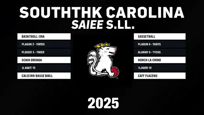 La plantilla de baloncesto femenina de Carolina del Sur 2025 se ha revelado