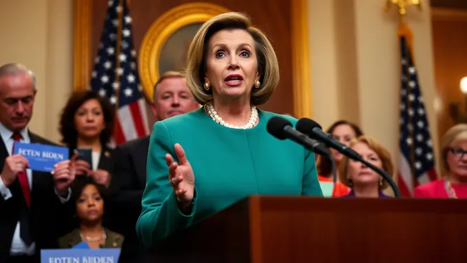 La posición de Nancy Pelosi sobre la candidatura presidencial de Biden en 2025 no está clara