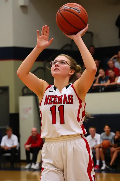 La racha ganadora del equipo de baloncesto de las chicas de Neenah sigue