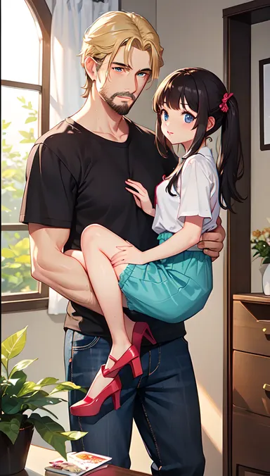 La relación hentai entre padre e hija