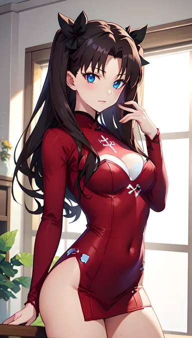 La representación de contenido adulto de Rin Tohsaka