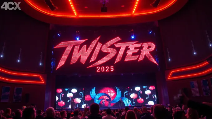 La sala de cine 4dx de Twister 2025 ofrece una experiencia inmersiva