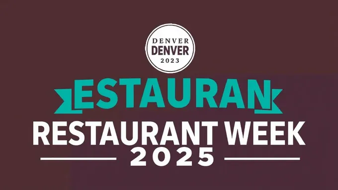 La semana de restaurantes de Denver 2025: celebración de sabores