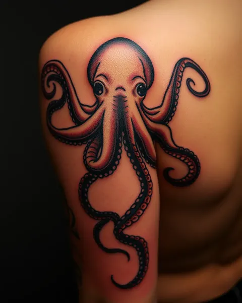 La significación de tatuajes de pulpo en el arte corporal