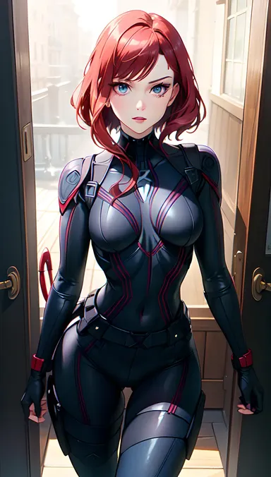 La superheroína femenina de Marvel, Black Widow R34