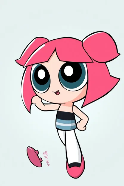 La valiente búsqueda de Hanni, la niña Powerpuff