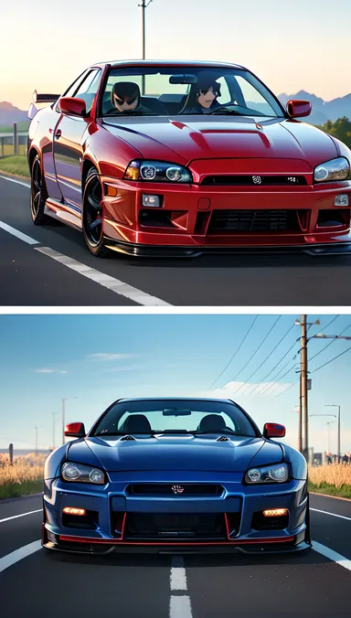 La versión R34 del GTR de la Skyline de Nissan