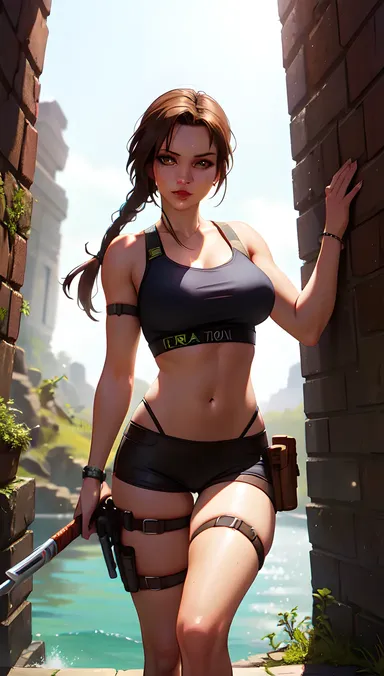 Lara Croft R34: Título Igual de Nuevo y de Nuevo