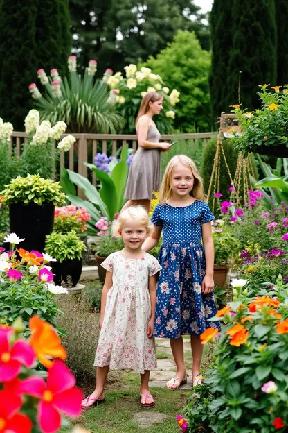 Las Chicas Descubren el Jardín