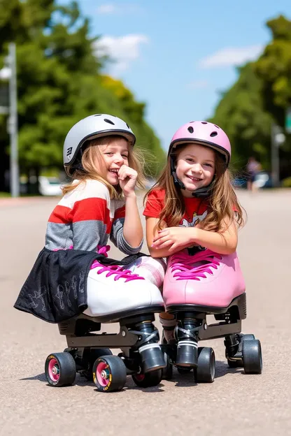 Las Chicas Exploran el Mundo con Patines de Ruedas