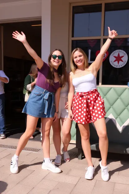 Las Chicas Felices Hacen lo Mejor del Día