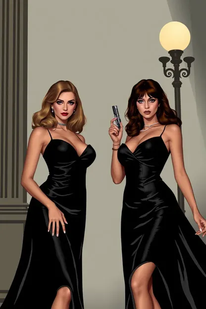 Las Chicas de Bond se Desnudan en la Película de Espionaje