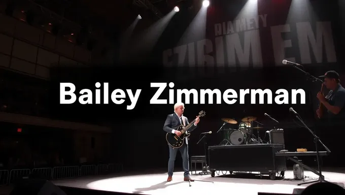 Las Fechas de Gira de Bailey Zimmerman de 2025 Finalmente Están Aquí