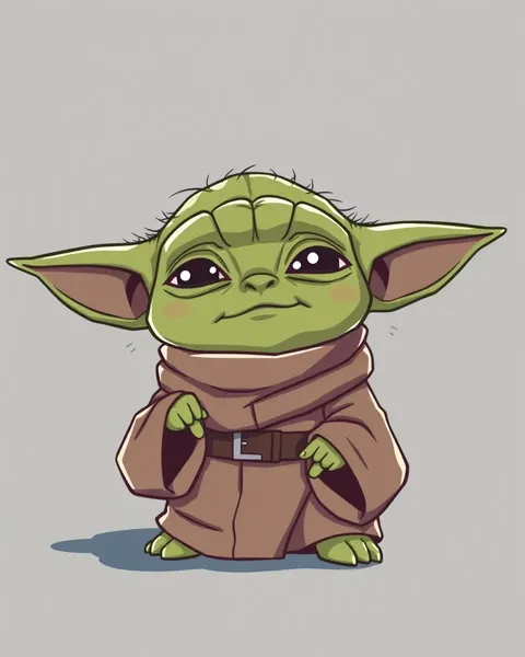 Las Imágenes de Dibujo de Yoda son una Clase Maestra en el Arte de Contar Historias