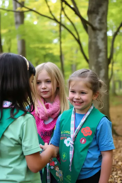 Las Scouts de Girl de San Ann en Houston Formaron una Organización