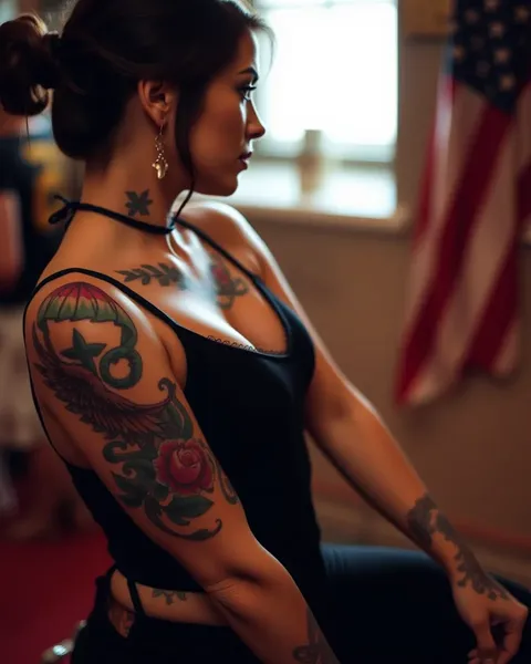 Las Tatuajes de Mujeres Son Bonitas y Atractivas