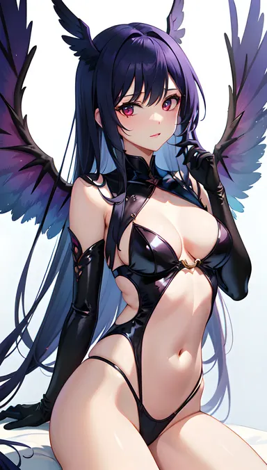 Las alas de seducción de Hentai desatan la pasión