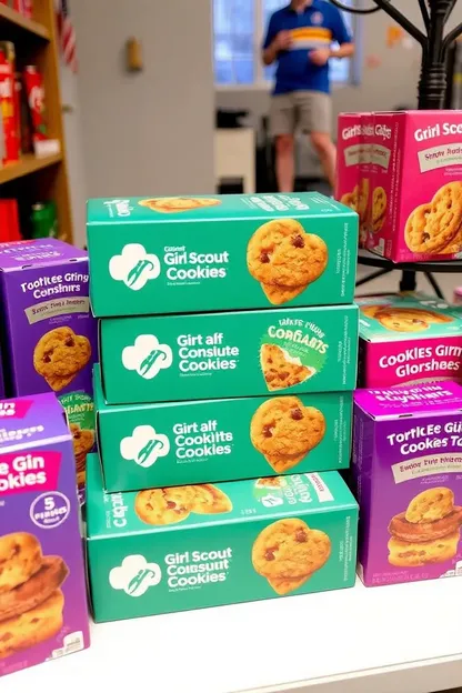 Las cajas de galletas de Girl Scout traen alegría a todos