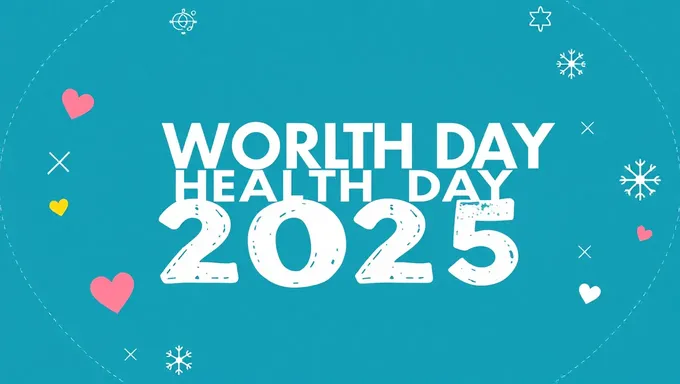 Las celebraciones del Día Mundial de la Salud de 2025 comienzan a nivel global