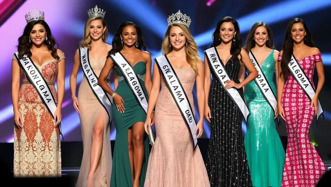 Las concursantes de Miss Alabama 2025 se preparan para la competencia nacional