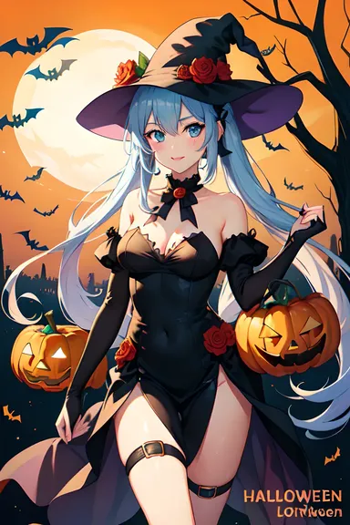 Las fotos de anime de Halloween envían escalofríos por tu espalda