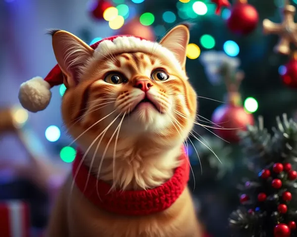 Las fotos de gatos divertidas de Navidad son las mejores