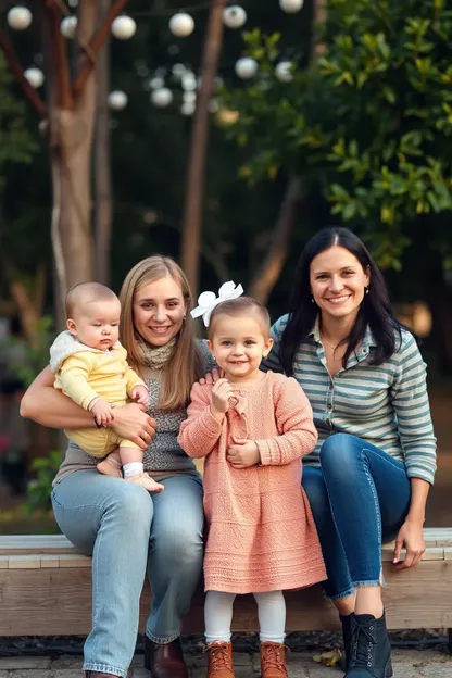 Las fotos de la familia buena capturan recuerdos especiales de la vida para siempre