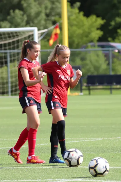 Las niñas de fútbol de AUSA se enfocan en la victoria