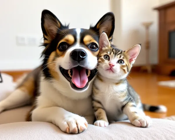 Laughter Ensues con imágenes divertidas de perros y gatos