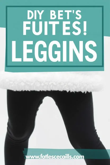 Leggings de flequillo de niñas para niños