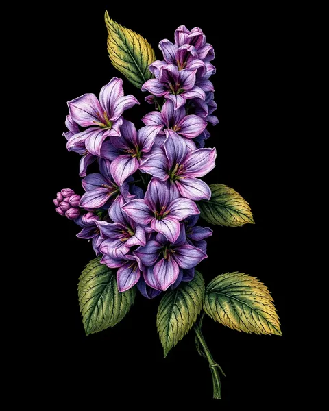 Lilas en diseños de tatuaje y arte corporal